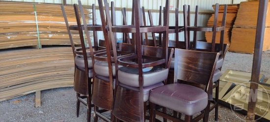 15 HIGH TOP CHAIRS