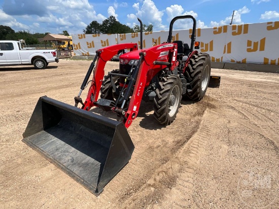 2021 MASSEY FERGUSON 2607H 4X4 TRACTOR W/ LOADER SN: MEAD5281YM1323850