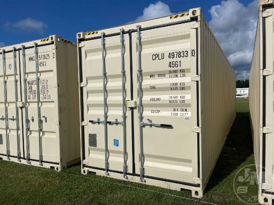 2022 SHANG HAI SHENGJI 40'  CONTAINER SN: CPLU4978330