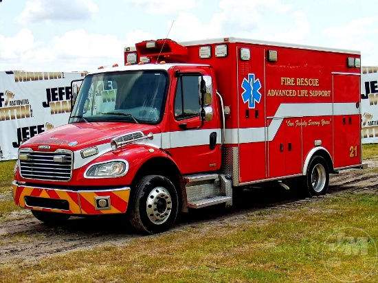 2012 FREIGHTLINER M2 VIN: 1FVACWDT0CHBW2503 S/A FIRE RESCUE ADVANCED LIFE SUPPORT
