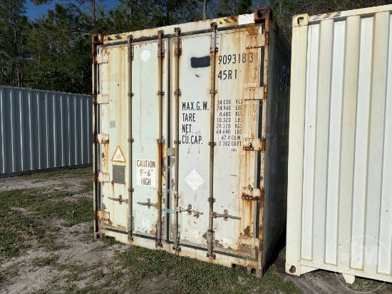 2012 CIMC 40'  CONTAINER SN: SZLU9093183