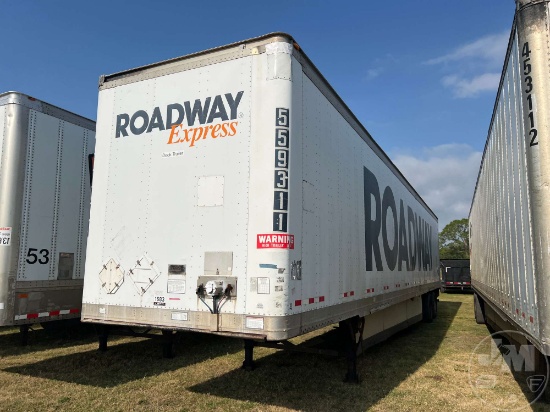 2007 GREAT DANE TRAILERS 53'X102" VAN TRAILER VIN: 1GRAA062X7K286308
