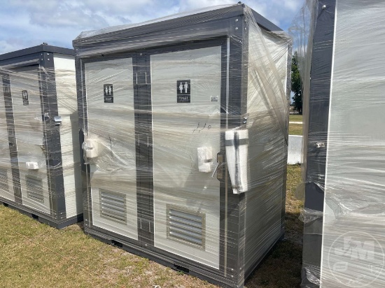 UNUSED 2025 PORTABLE TOILETS W DOUBLE CLOSE STOOLS