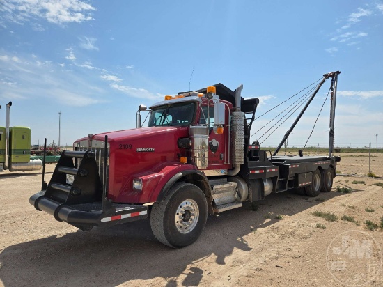 2007 KENWORTH T800 T/A POLE TRUCK VIN: 1NKDL40X37J206672
