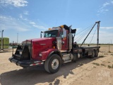2007 KENWORTH T800 T/A POLE TRUCK VIN: 1NKDL40X37J206672