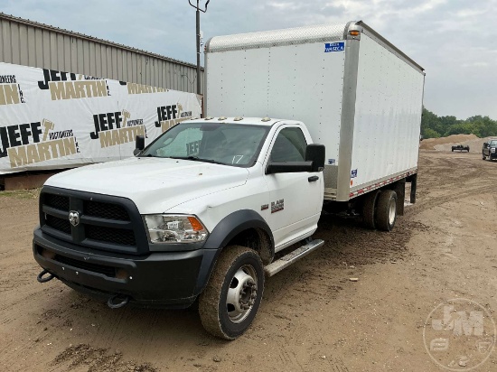 2017 RAM 5500 SINGLE AXLE VAN TRUCK VIN: 3C7WRMDJ0HG582122