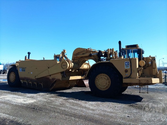 1981 CATERPILLAR 637D EJECTOR SCRAPER SN: 26W75328