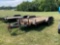 HUDSON 15’......X82”...... TAG A LONG TILT DECK TRAILER 6 TON VIN: 10HSLT1857100043