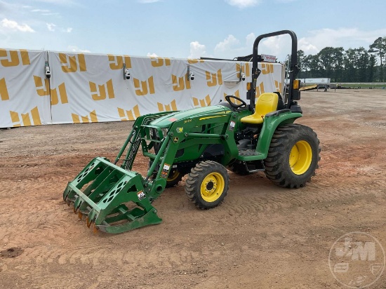 JOHN DEERE 3032E 4X4 TRACTOR W/ LOADER SN: 1LV3032EKNN144819