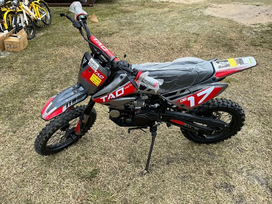 2026 TAO MOTOR DB17 DIRT BIKE  MOTORCYCLE VIN: L9NLCJCC1T1201115