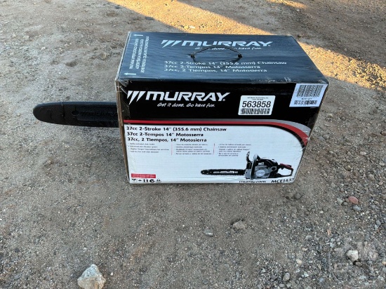 UNUSED MURRAY MCE1437 14”...... CHAINSAW