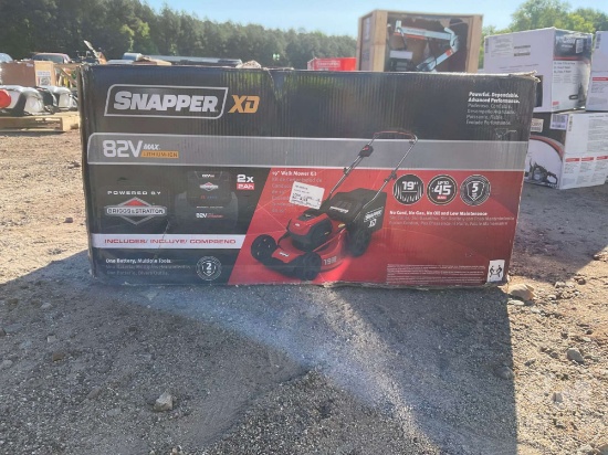 UNUSED SNAPPER 82V MAX LITHIUM-ION WALK BEHIND MOWER