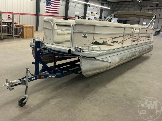 1998 PREMIER MARINE GRAND MAJESTIC 250F PONTOON VIN PMY15431J798