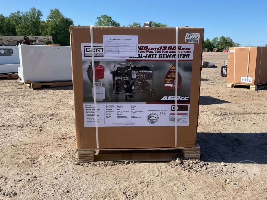 GENTRON POWER EQUIPMENT BY UPC 12000 WATT DUEL-FUEL GENERATOR 12,000 WATTS PORTABLE GENERATOR