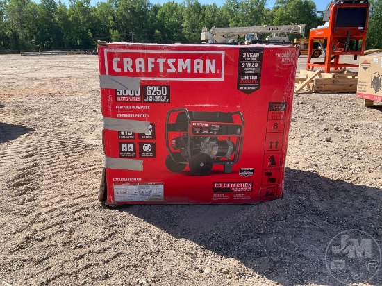 CRAFTSMAN 030731 5000 WATTS PORTABLE GENERATOR SN: 418250545