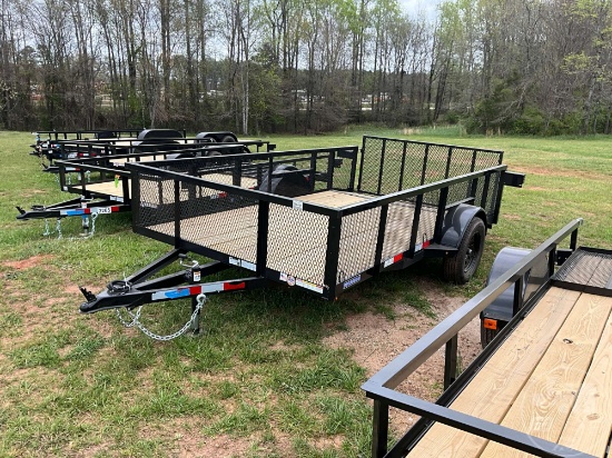 Unused 2026 Triple Crown U6x12s24m-D Utility Trailer 6'X12' Vin: 1xndu1214t2048196