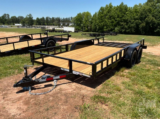 Unused 2026 Triple Crown Trailers, Inc Atv7x16ta Utility Trailer 7'X16' Vin: 1xnbe1625t2049767