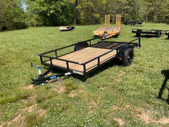 Unused 2026 Triple Crown Trailers, Inc Ld6x12s14o Utility Trailer 6'X12' Vin: 1xnbu1210t2048896