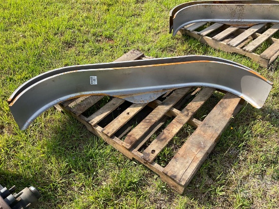 Qty Of (2) Tandem Trailer Fenders