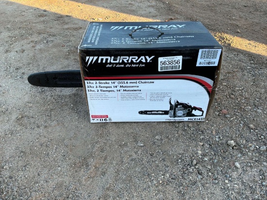 Unused Murray Mce1437 14”...... Chainsaw