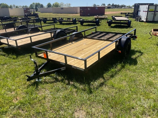 Unused 2026 Triple Crown Trailers, Inc Ld6x12s14o Utility Trailer 6'X12' Vin: 1xnbu1217t2048894