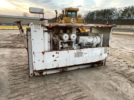 Ingersoll Rand P175 175 Cfm Skid Mounted Air Compressor Sn: 155375u86954