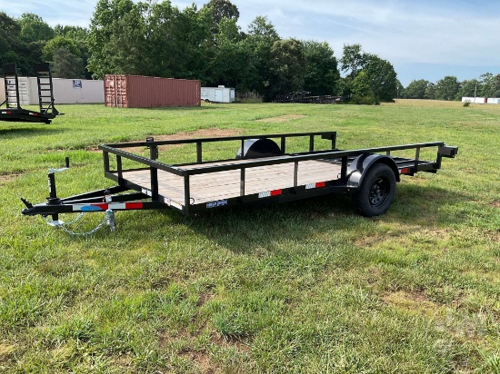 Unused 2026 Triple Crown Trailer Mfg. Inc U6x14s14o-D Utility Trailer 6'6"X14' Vin: 1xndu1417t205008