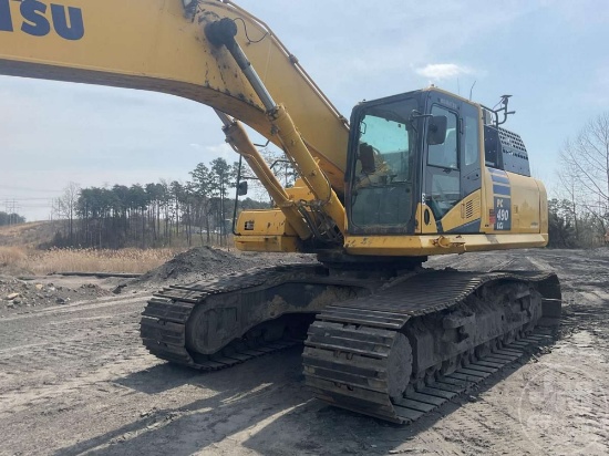 2018 Komatsu Pc490lci-11 Hydraulic Excavator Sn: A45078