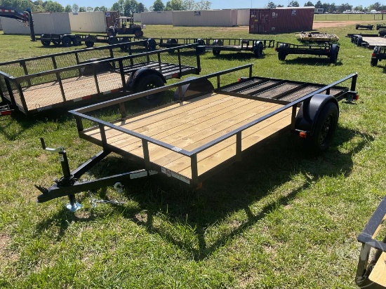 Unused 2026 Triple Crown Trailers, Inc Ld6x12s14o Utility Trailer 6'X12' Vin: 1xnbu1219t2048895