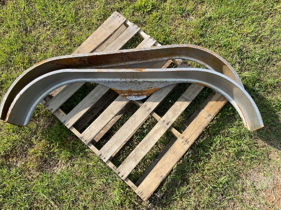 Qty Of (2) Tandem Trailer Fenders