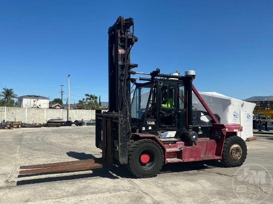 2014 TAYLOR X360L 36000 LBS PNEUMATIC TIRE FORKLIFT SN: 40549