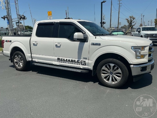 2017 FORD F-150 LARIAT LARIAT CREW CAB 4X4 PICKUP VIN: 1FTEW1EP3HFC23951