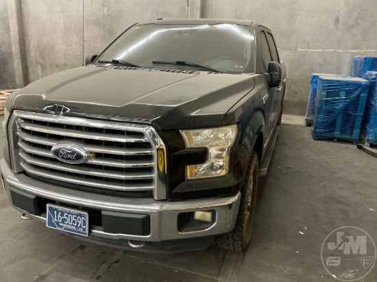 2016 FORD F-150XLT CREW CAB 4X4 PICKUP VIN: 1FTEW1EP4GKE74421