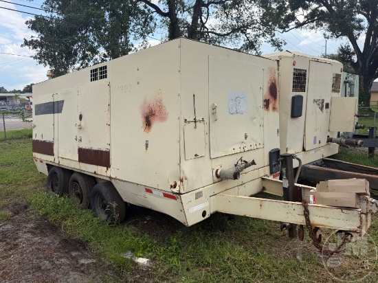 SULLAIR 1300H TRAILER MOUNTED AIR COMPRESSOR SN: 004-117915