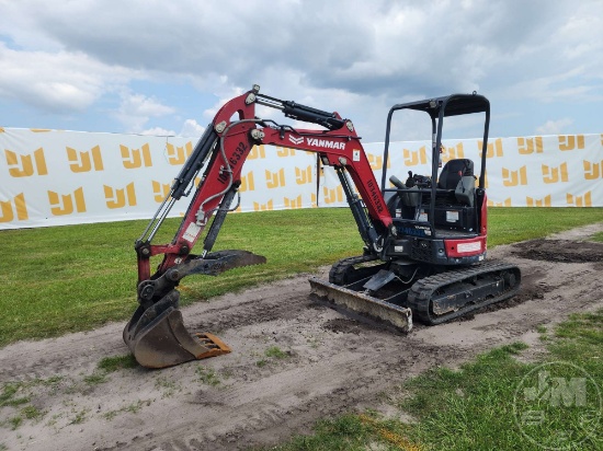 2022 Yanmar Vi025-6a Mini Excavator Sn: Ymrvi025cnajag713