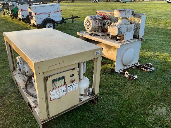 GARDNER DENVER EBEQGH STATIONARY AIR COMPRESSOR SN: U71542