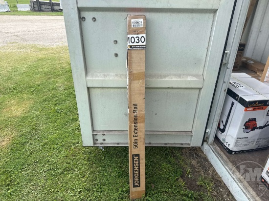 UNUSED MISCELLANEOUS JORGENSEN 50" EXTENSION RAIL QTY (4)