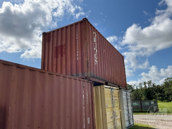 2008 CIMC 20' CONTAINER SN: TCKU3365488