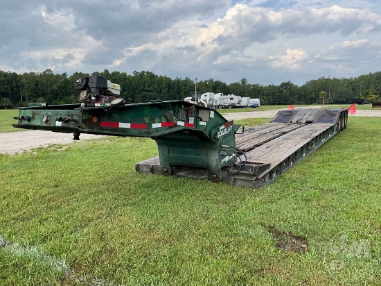 2002 EAGER BEAVER 50SGL 50T0N HYDRAULIC RGN LOWBOY TRAILER VIN: 112SE25192L059365