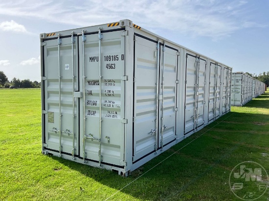 2025 TIMBER COMPONENT TREATMENT 40' HIGH CUBE CONTAINER SN: MMPU1091850