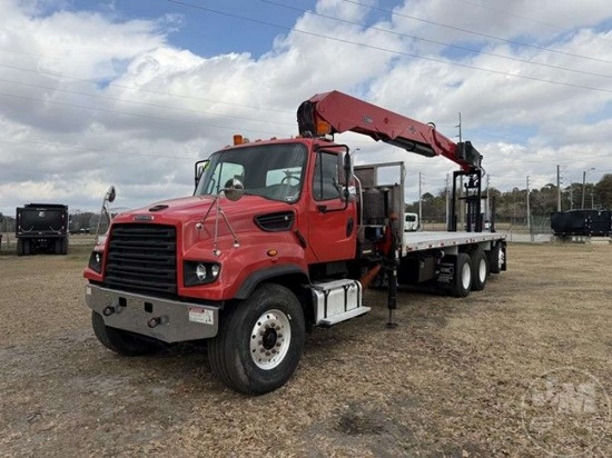 IMT 2456 CRANE DRYWALL BOOM 5K MOUNTED ON 2014 FREIGHTLINER 114SD KNUCKLE BOOM TRUCK VIN: 3ALMG3DV5E