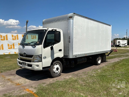 2017 HINO 195 SINGLE AXLE VAN TRUCK VIN: JHHSDM2H5HK004534