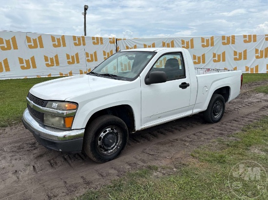 2005 CHEVROLET COLORADO REGULAR CAB 4X2 PICKUP VIN: 1GCCS148958143776