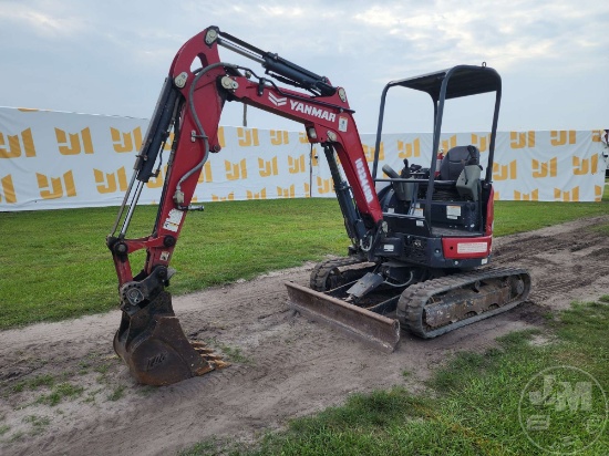 2021 YANMAR VI025-6A MINI EXCAVATOR SN: AG282