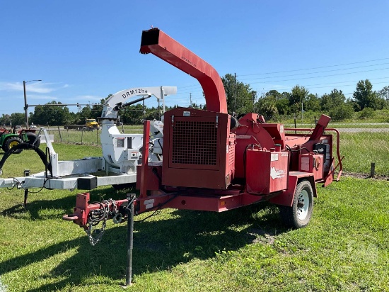 2015 MORBARK BEEVER M12D PORTABLE CHIPPER SN: 4S8SZ1615FW011323