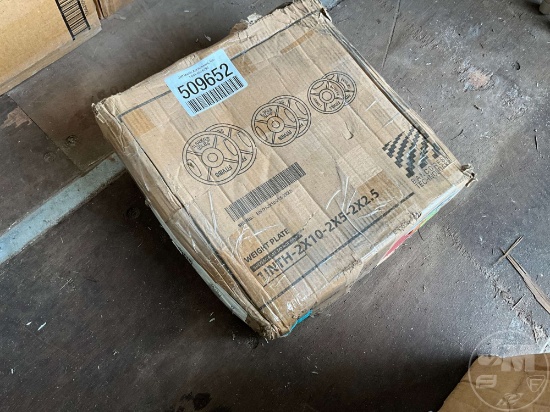 UNUSED BANCORE TECH WEIGHT PLATES