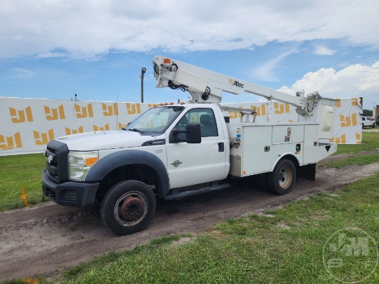 Altec At200 Boom 2016 Ford F-450 Bucket Truck Vin: 1fduf4gt3gec76947