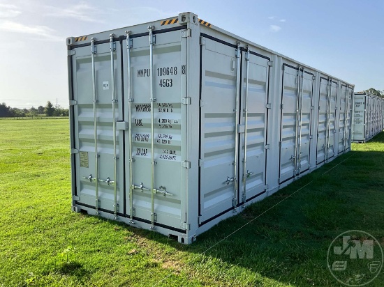 2025 TIMBER COMPONENT 40' HIGH CUBE CONTAINER SN: MMPU1096488