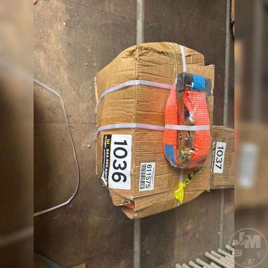 UNUSED BOX OF MIXED STRAPS