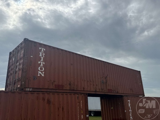 2003 TIMBER COMPONENT TREATMENT 40' CONTAINER SN: TTNU5837003